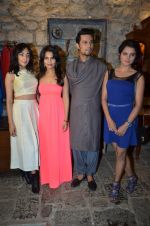 Feryna Wazheir, Rachana Shah, Randeep Hooda, Tia Bajpai at Rang Rasiya fashion promotions in Ensemble on 7th Oct 2014